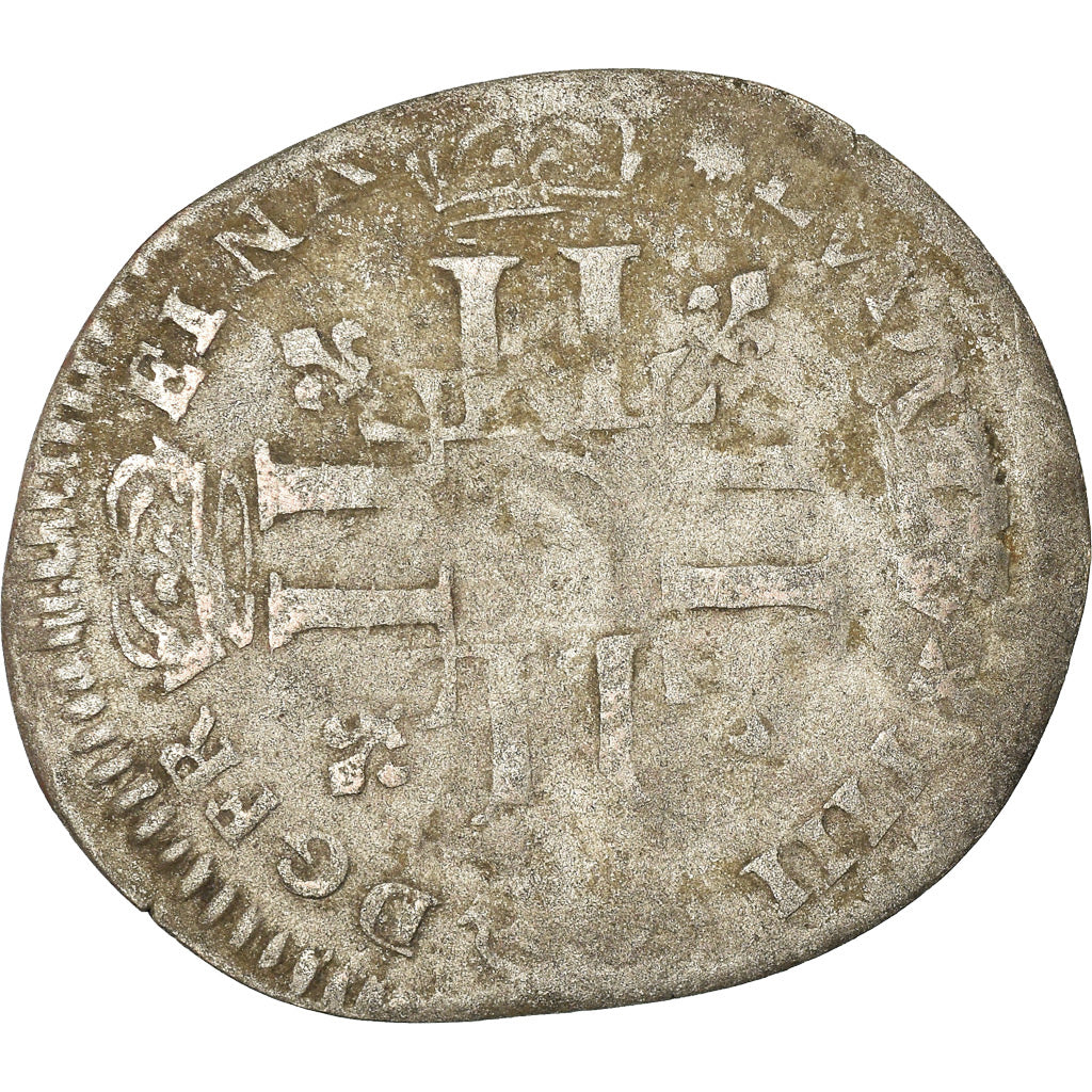 Munten, Frankrijk, Louis XIV, Quinzain aux 8 L, Uncertain date, Uncertain Mint