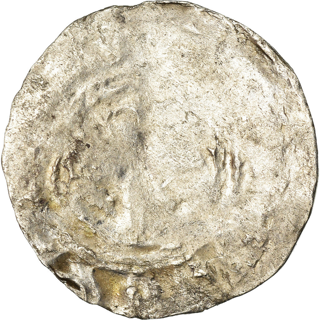 Coin, France, Picardie, Anonymous, Denarius, Amiens, VF(20-25), Silver