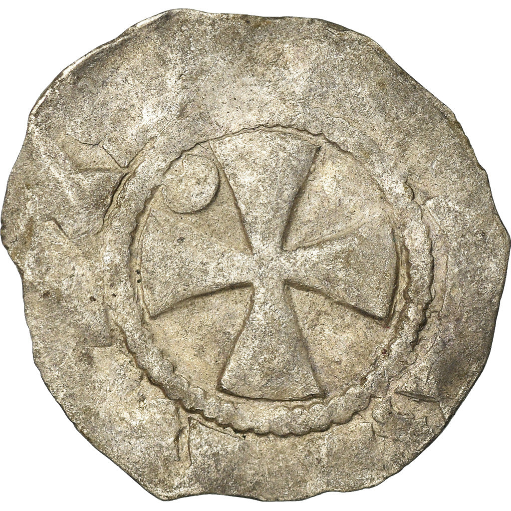 Coin, France, Picardie, Anonymous, Denarius, Amiens, F(12-15), Silver