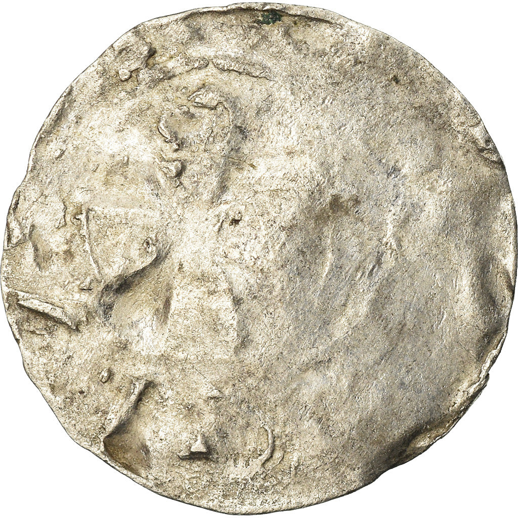 Coin, France, Picardie, Anonymous, Denarius, Amiens, VF(20-25), Silver