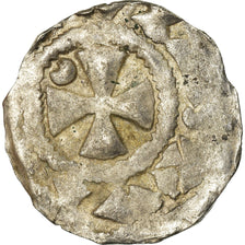Coin, France, Picardie, Anonymous, Denarius, Amiens, VF(20-25), Silver