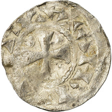 Monnaie, France, Picardie, Anonymes, Denier, Amiens, TB, Argent