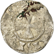 Coin, France, Picardie, Anonymous, Denarius, Amiens, VF(20-25), Silver