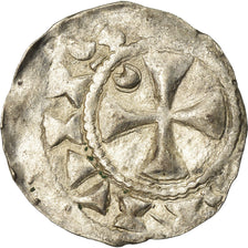 Coin, France, Picardie, Anonymous, Denarius, Amiens, VF(20-25), Silver