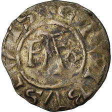 Coin, France, Picardie, Anonymous, Denarius, VF(30-35), Silver, Boudeau:1914