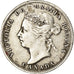 Coin, Canada, Victoria, 25 Cents, 1887, Plugged hole, VF(30-35), Silver, KM:5