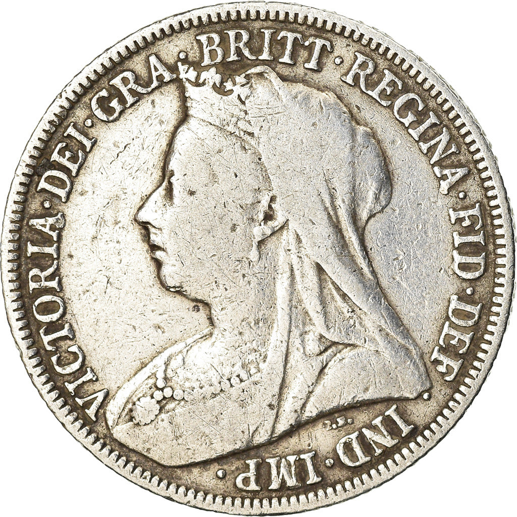 Coin, Great Britain, Victoria, Shilling, 1899, VF(30-35), Silver, KM:780