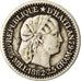 Coin, Haiti, 10 Centimes, 1882, VF(30-35), Silver, KM:44