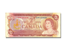 Canada, 2 Dollars, 1974, KM #86b, AU(50-53), AGM