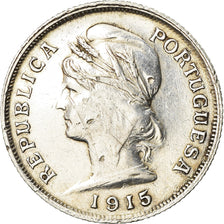 Coin, Portugal, 10 Centavos, 1915, EF(40-45), Silver, KM:563