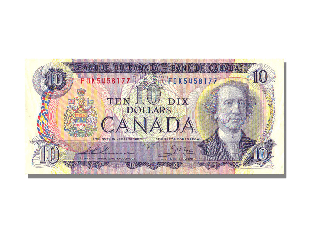 10 Dollars Type Sir John Mac Donald