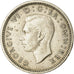 Coin, Great Britain, George VI, 3 Pence, 1944, EF(40-45), Silver, KM:848