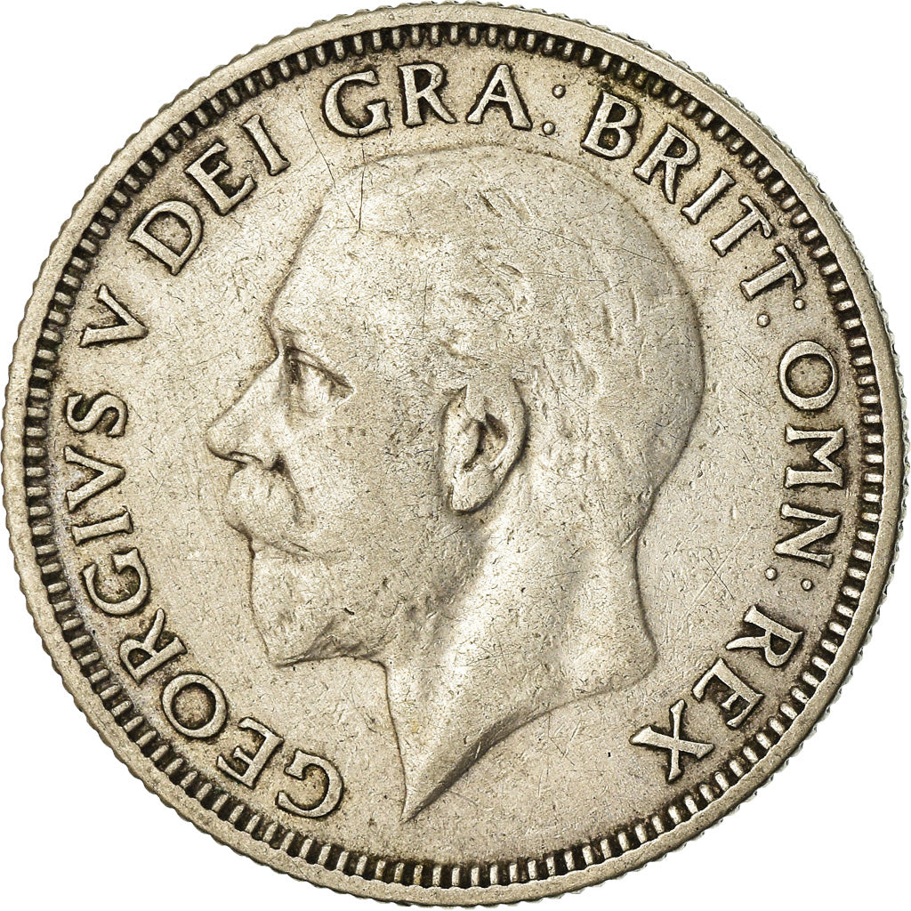 Coin, Great Britain, George V, Shilling, 1928, EF(40-45), Silver, KM:833