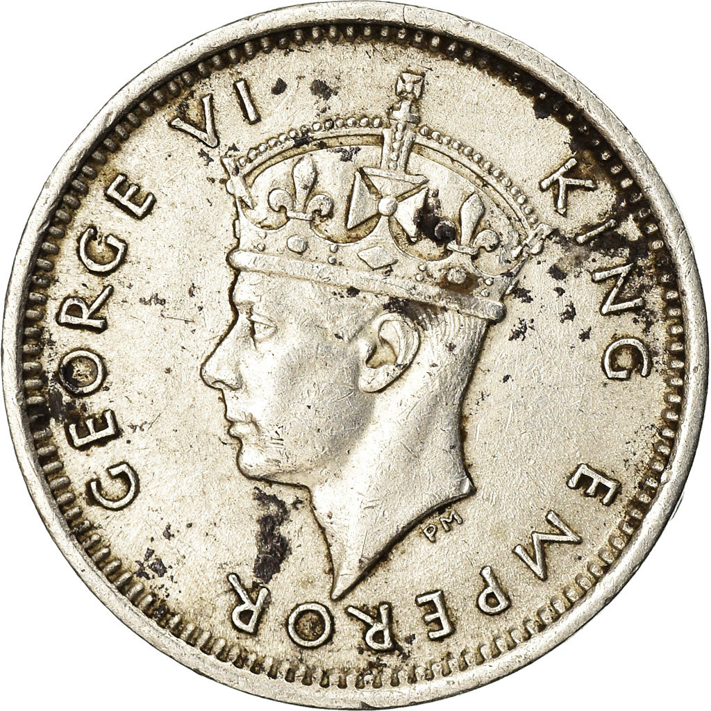 Coin, Southern Rhodesia, George VI, 3 Pence, 1942, EF(40-45), Silver, KM:16