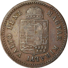 Coin, Hungary, Franz Joseph I, Krajczar, 1883, Kremnitz, EF(40-45), Copper