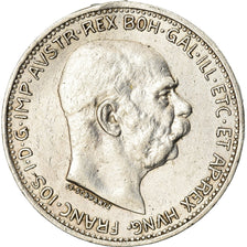 Moneta, Austria, Franz Joseph I, Corona, 1912, BB, Argento, KM:2820