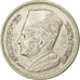 Coin, Morocco, Mohammed V, Dirham, 1960, Paris, VF(30-35), Silver, KM:55