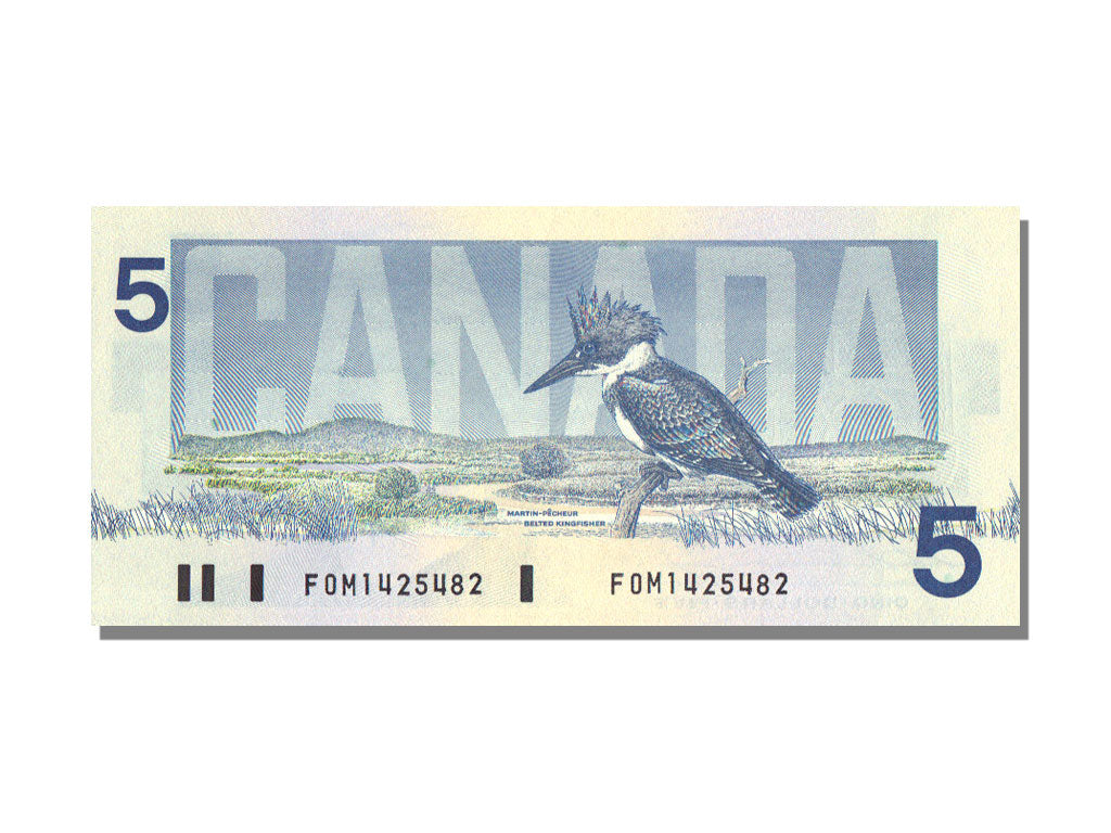 Canada, 5 Dollars, 1986, KM #95b, UNC(65-70), FOM