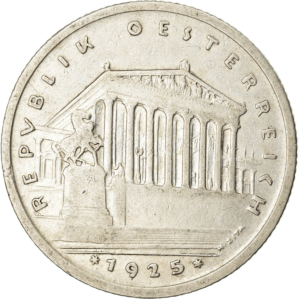 Moneta, Austria, Schilling, 1925, BB, Argento, KM:2840