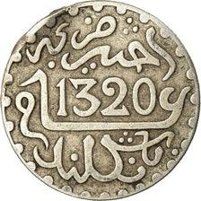 Coin, Morocco, 'Abd al-Aziz, 1/20 Rial, 1/2 Dirham, 1902/AH1320, EF(40-45)