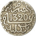 Coin, Morocco, 'Abd al-Aziz, 1/20 Rial, 1/2 Dirham, 1902/AH1320, EF(40-45)