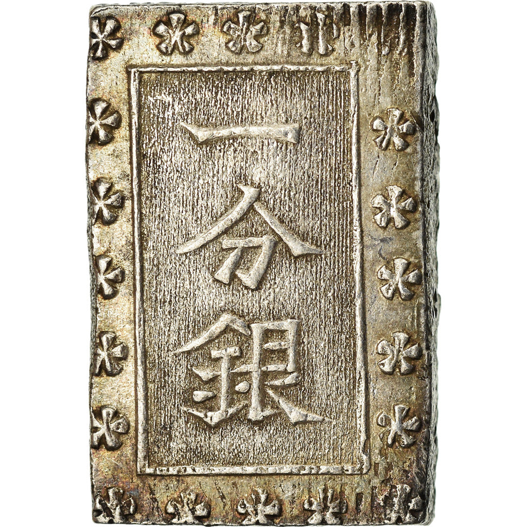 Münze, Japan, Bu, Ichibu, 1859-1868, SS+, Silber, KM:16a