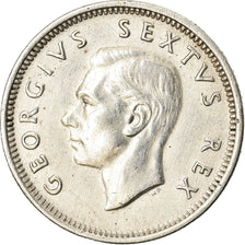 Moneta, Sudafrica, George VI, 6 Pence, 1948, SPL-, Argento, KM:36.1