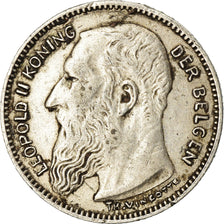 Coin, Belgium, 50 Centimes, 1909, EF(40-45), Silver, KM:61.1