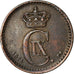 Moneda, Dinamarca, Christian IX, Ore, 1874, MBC+, Bronce, KM:792.1