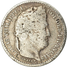 Coin, France, Louis-Philippe, 25 Centimes, 1847, Paris, F(12-15), Silver