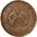 Moneda, China, HUNAN PROVINCE, 20 Cash, 1919, BC+, Cobre, KM:400.2