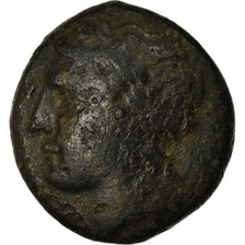 Moneta, Sicily, Tauromenium, Hemilitron, 336-317 BC, MB, Bronzo, HGC:2-1590