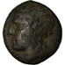 Monnaie, Sicile, Tauromenium, Hemilitron, 336-317 BC, TB, Bronze, HGC:2-1590