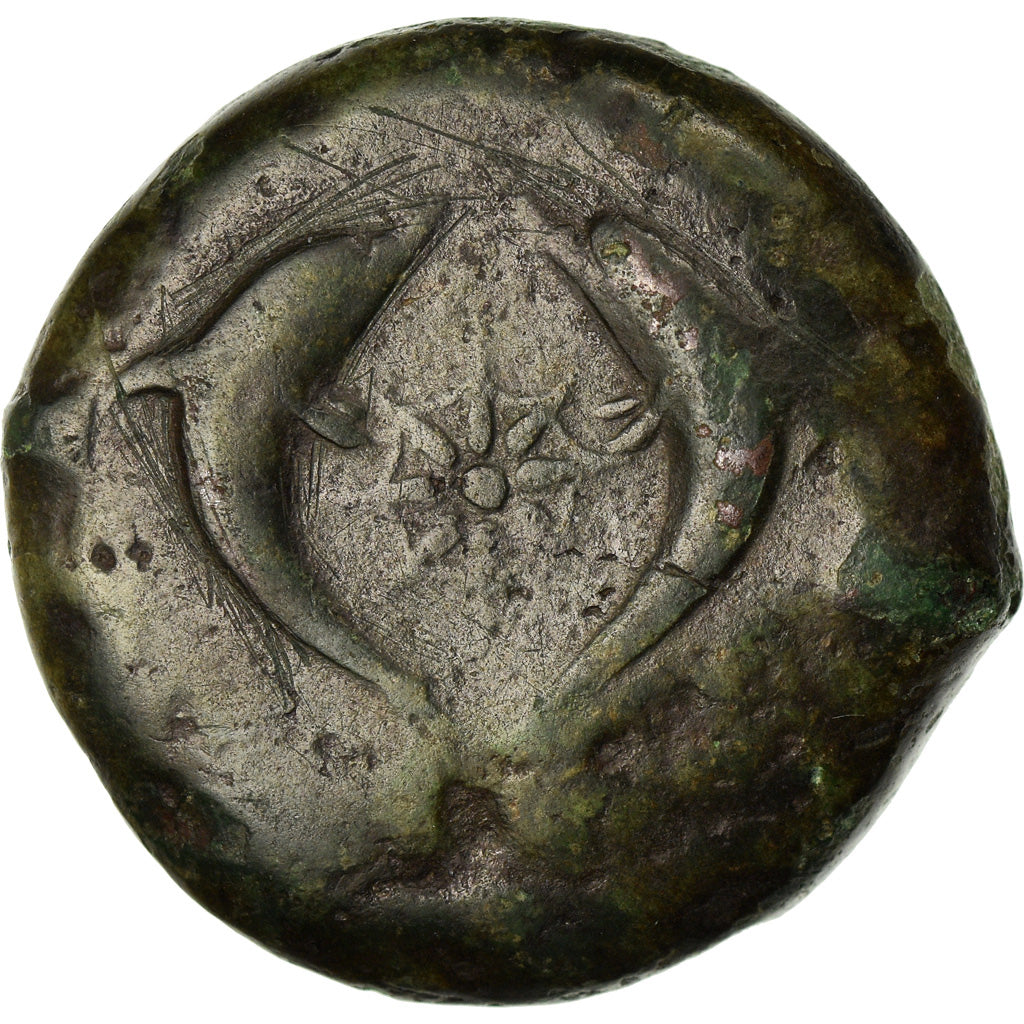 Coin, Sicily, Syracuse, Dionysios I, Drachm, 405-367 BC, VF(20-25), Bronze