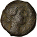 Monnaie, Sicile, Syracuse, Agathokles, Bronze Æ, 304-289 BC, TB, Bronze