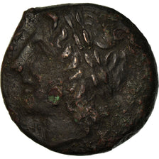 Moneta, Sicily, Syracuse, Hiketas II, Hemilitron, 287-278 BC, MB, Bronzo