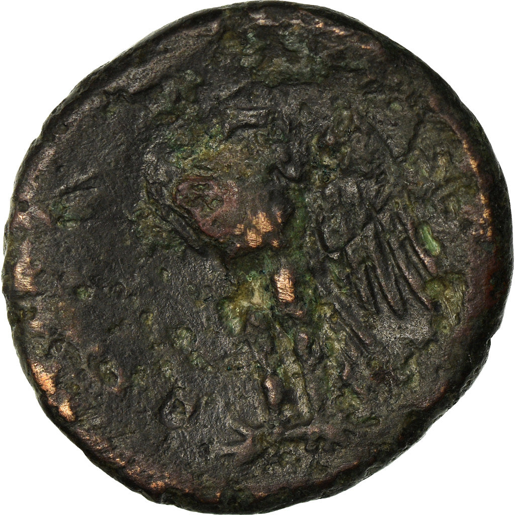 Coin, Sicily, Syracuse, Hiketas II, Hemilitron, 287-278 BC, VF(20-25), Bronze