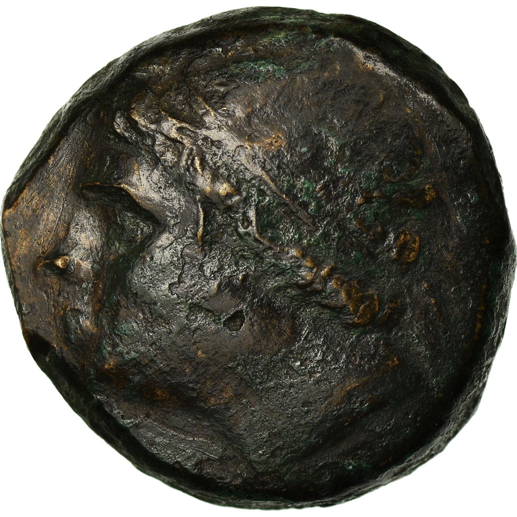 Coin, Sicily, Syracuse, Hieronymos, Bronze Æ, 215-214 BC, VF(20-25), Bronze