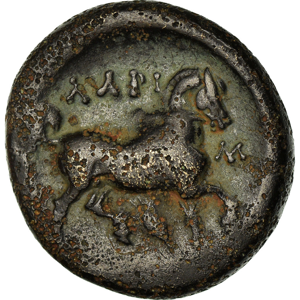 Moneta, Thessaly, Larissa, Tetrachalkon, 356-337 BC, MB, Bronzo, HGC:4-517