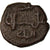 Monnaie, Italie, SICILY, William II, Follaro, 1166-1189, Messina, TTB, Bronze