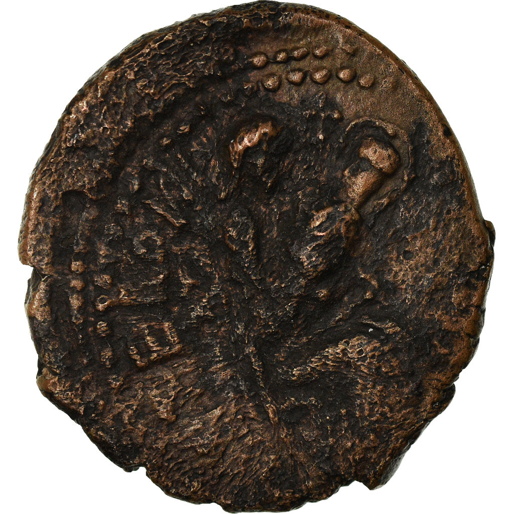 Moneda, Italia, SICILY, Roger I, Trifollaro, 1071-1101, Mileto, BC+, Bronce