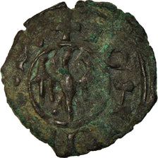 Moneta, Italia, SICILY, Joan II, Denaro, 1416-1458, MB+, Biglione