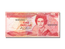 East Caribbean States, 1 Dollar, KM #21u, UNC(65-70), U