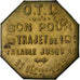 Coin, France, Omnibus Tramways de Lyon, Lyon, 10 Centimes, 1919, AU(55-58)