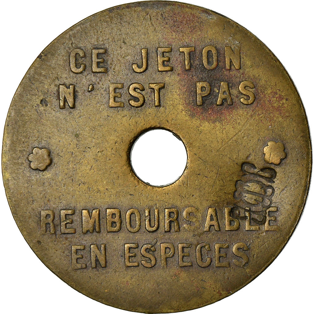 Coin, France, Omnibus Tramways de Lyon, Lyon, 25 Centimes, 1924, EF(40-45)