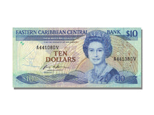Caribbean, 10 Dollars, UNC(63), V