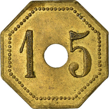 Coin, France, Cie Générale Française de Tramways, Orléans, 15 Centimes
