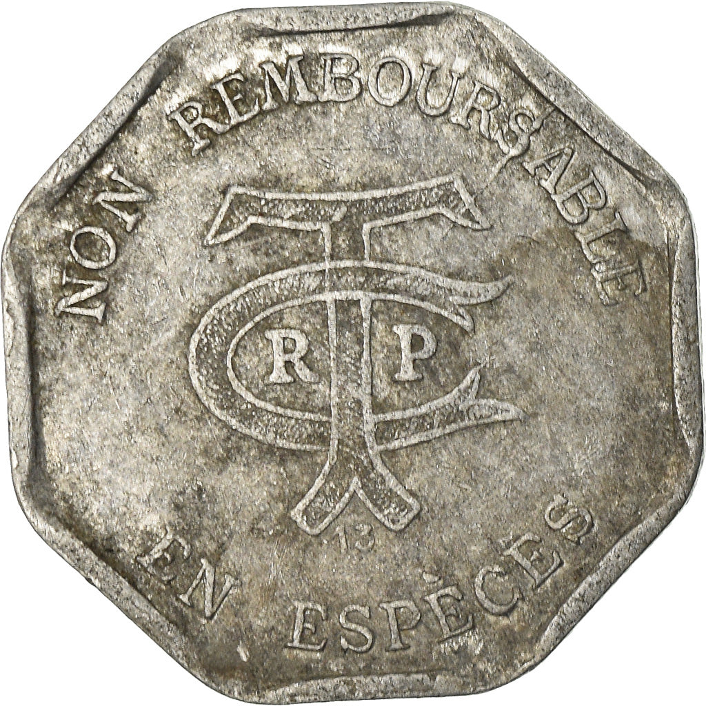 Münze, Frankreich, Transport en Commun Région Parisienne, Paris, 20 Centimes