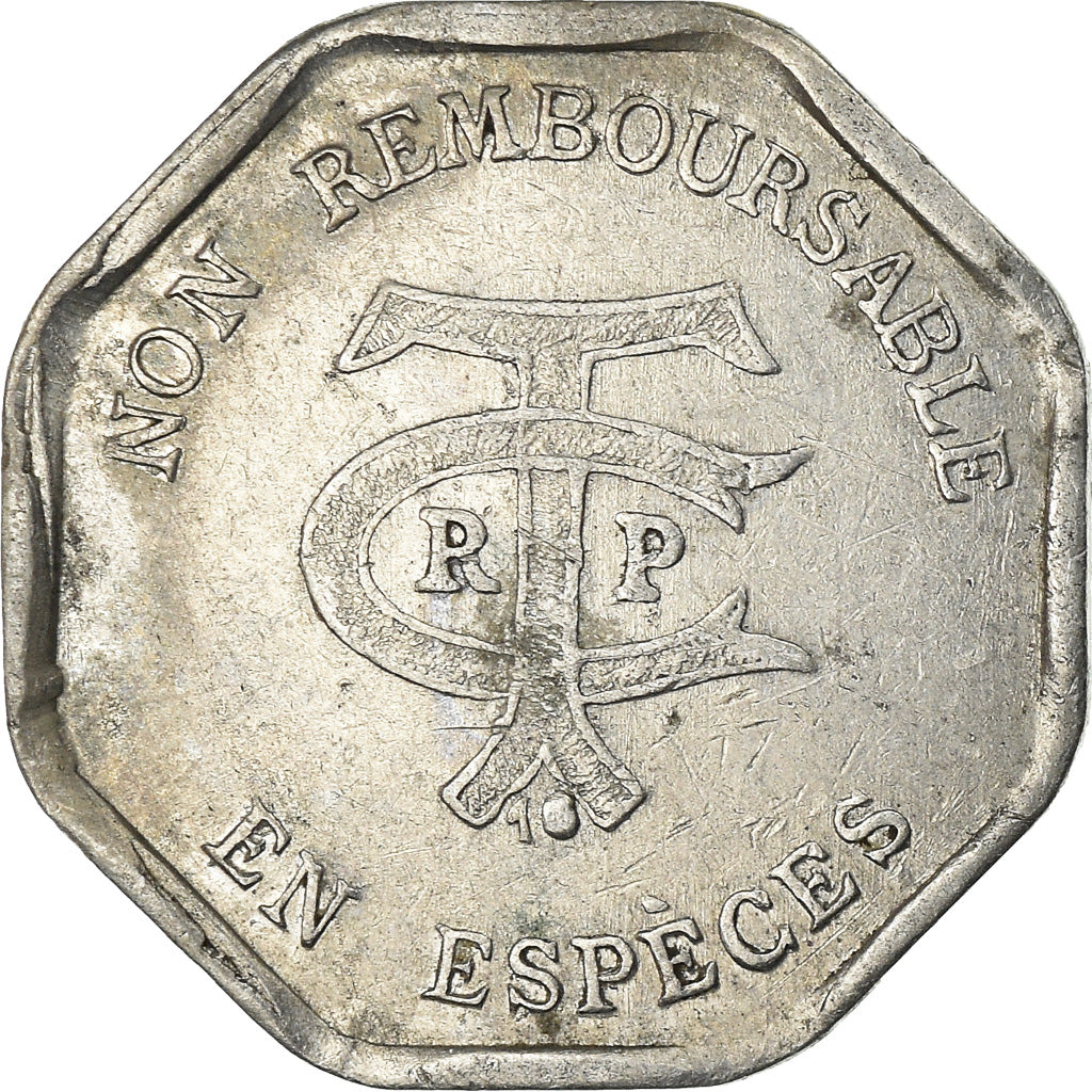 Münze, Frankreich, Transport en Commun Région Parisienne, Paris, 20 Centimes