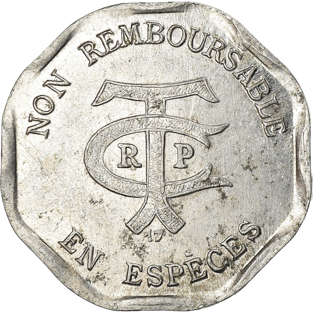 Coin, France, Transport en Commun Région Parisienne, Paris, 20 Centimes